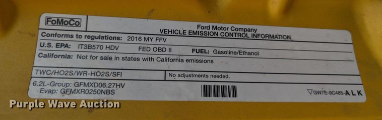 image for item LP9262 2016 Ford F350 Super Duty XL  utility bed pickup truck