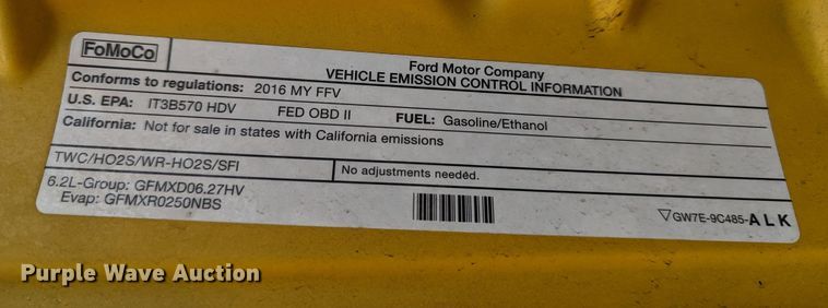 image for item LP9263 2016 Ford F350 Super Duty XL  utility bed pickup truck