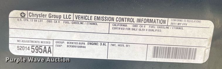 image for item LR9546 2011 Dodge Durango  SUV