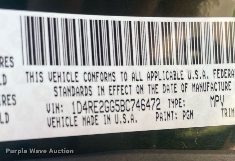 image for item LR9546 2011 Dodge Durango  SUV