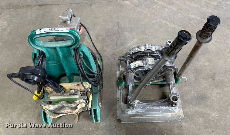 image for item LT9141 McElroy  pipe fusion tools