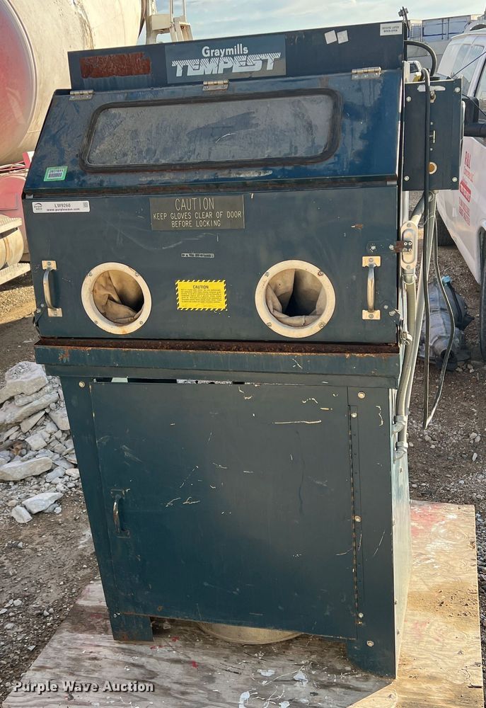 image for item LW9268 Graymills Tempest  sand blasting cabinet