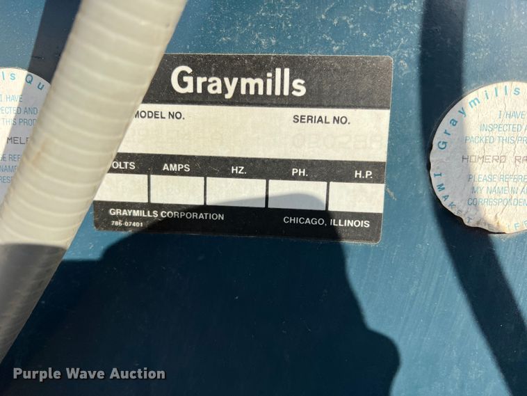 image for item LW9268 Graymills Tempest  sand blasting cabinet