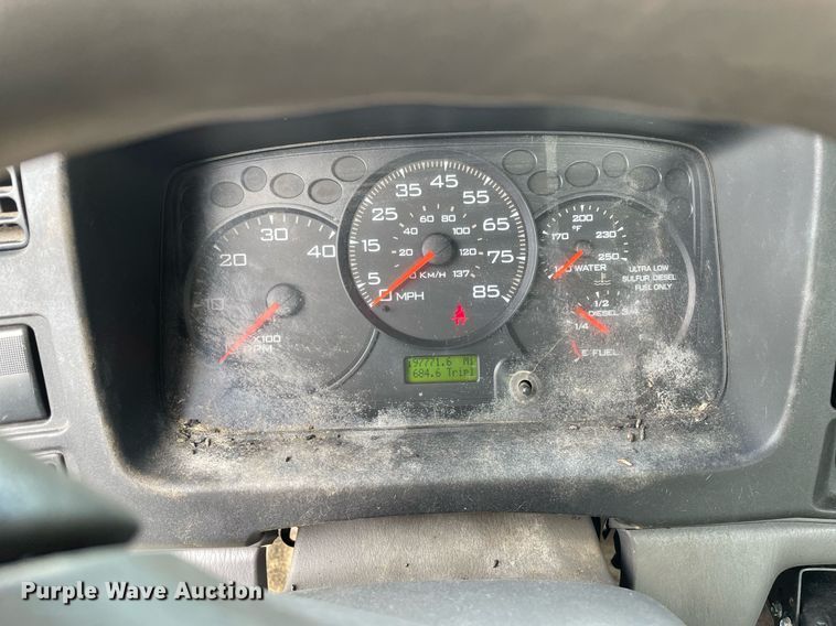 image for item MB9012 2008 Ford LCF  flatbed truck