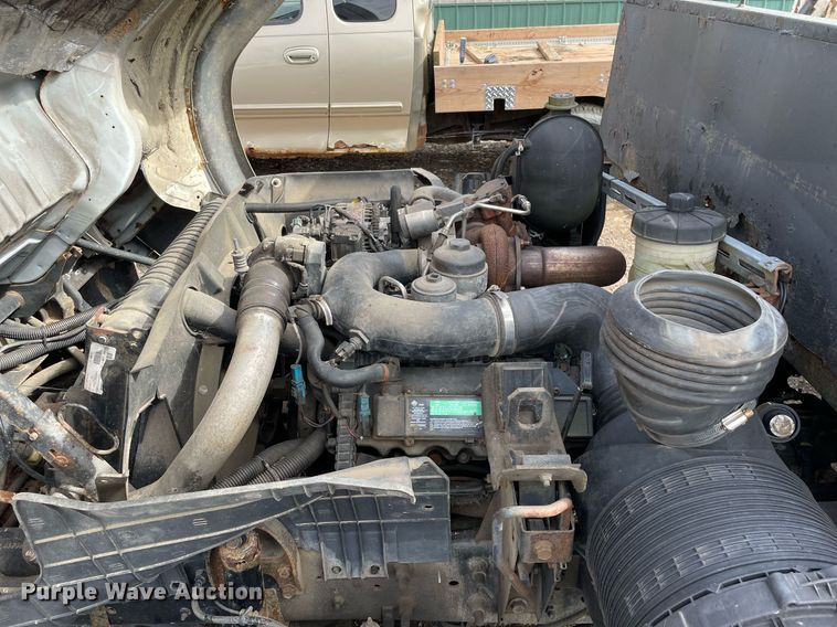 image for item MB9012 2008 Ford LCF  flatbed truck