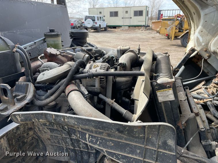 image for item MB9012 2008 Ford LCF  flatbed truck