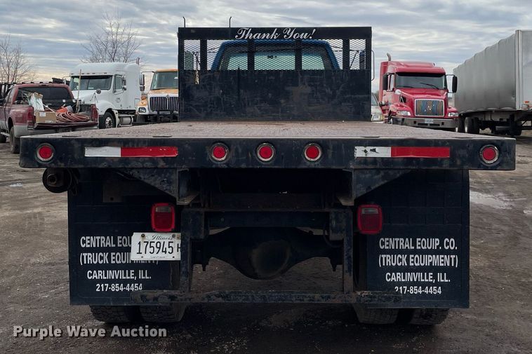 image for item MB9017 1996 Chevrolet Kodiak 5500  dump flatbed truck