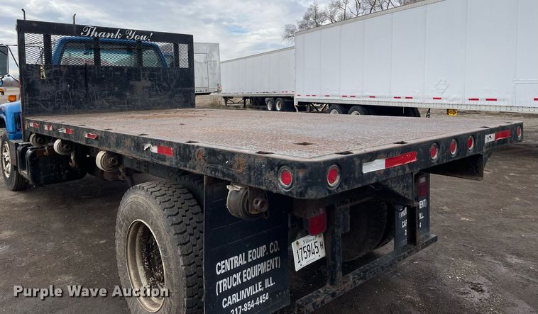 image for item MB9017 1996 Chevrolet Kodiak 5500  dump flatbed truck