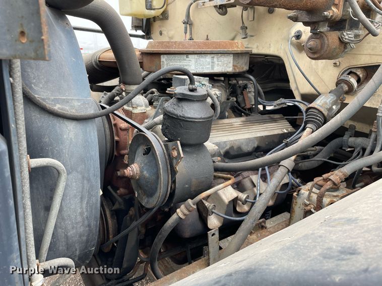 image for item MB9017 1996 Chevrolet Kodiak 5500  dump flatbed truck