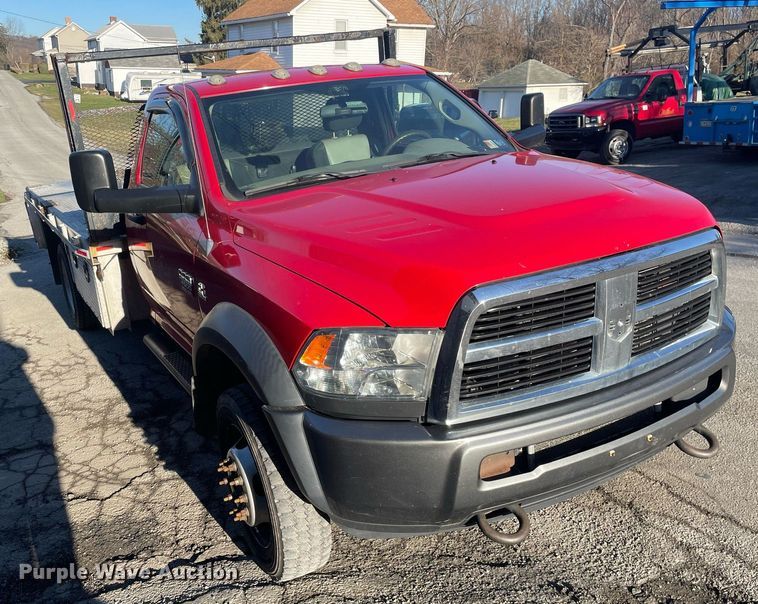 image for item MB9028 2011 Dodge Ram 4500HD  flatbed truck