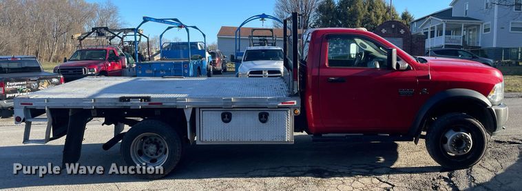 image for item MB9028 2011 Dodge Ram 4500HD  flatbed truck