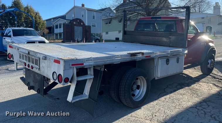 image for item MB9028 2011 Dodge Ram 4500HD  flatbed truck