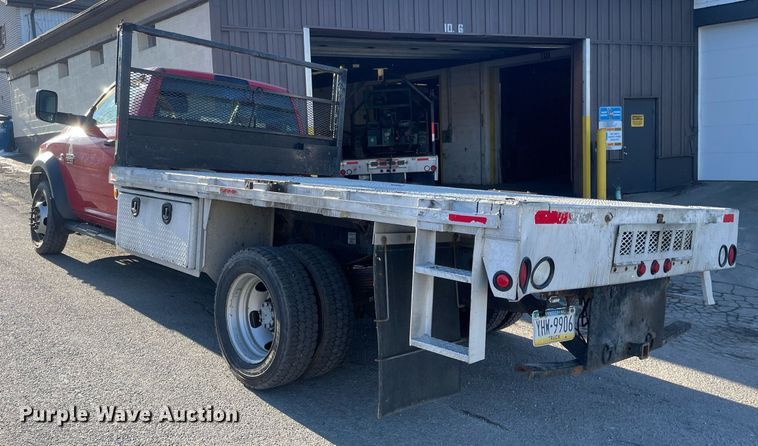 image for item MB9028 2011 Dodge Ram 4500HD  flatbed truck