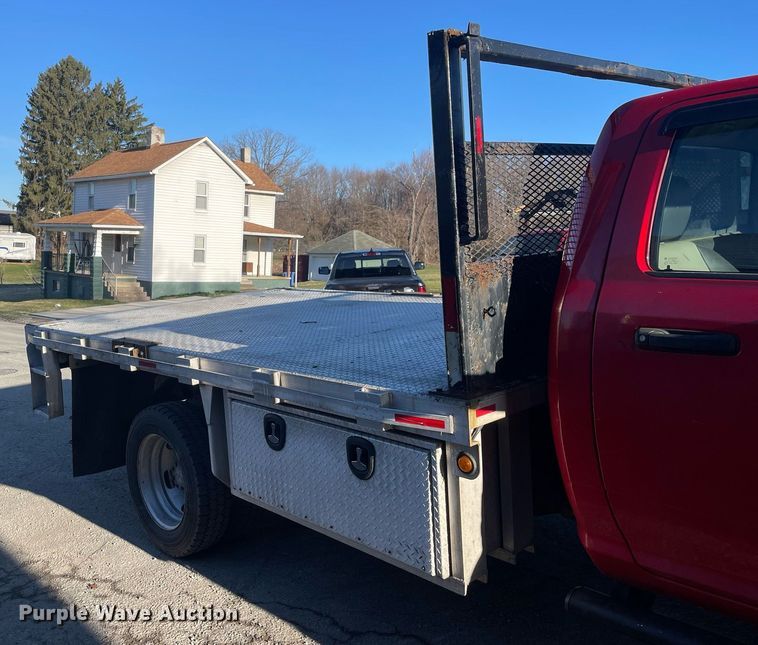 image for item MB9028 2011 Dodge Ram 4500HD  flatbed truck