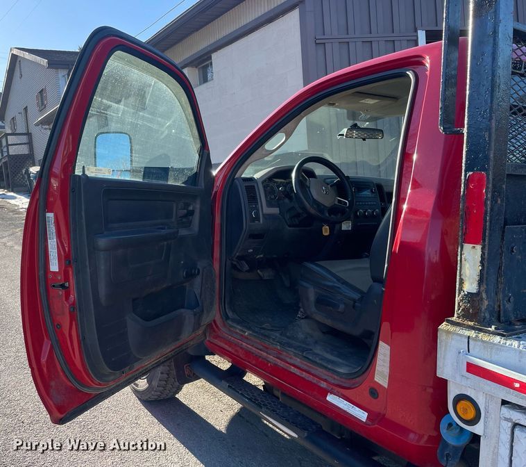 image for item MB9028 2011 Dodge Ram 4500HD  flatbed truck