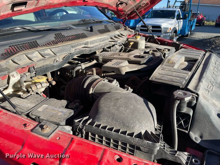 image for item MB9028 2011 Dodge Ram 4500HD  flatbed truck