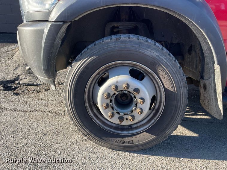 image for item MB9028 2011 Dodge Ram 4500HD  flatbed truck