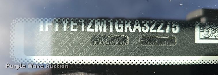 image for item MC9623 2016 Ford Transit 150  van