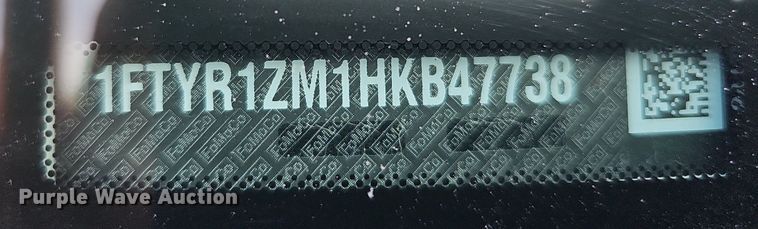 image for item MC9624 2017 Ford Transit 250  van