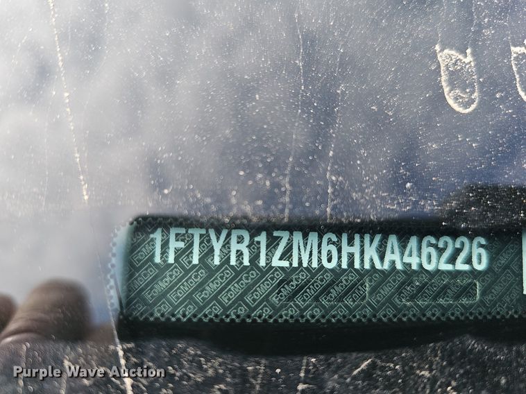 image for item MC9627 2017 Ford Transit 250  van