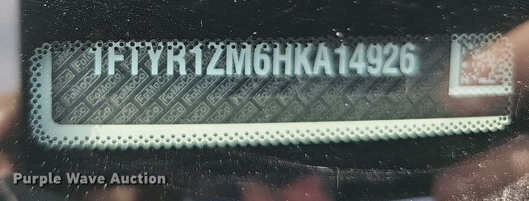 image for item MC9628 2017 Ford Transit 250  van