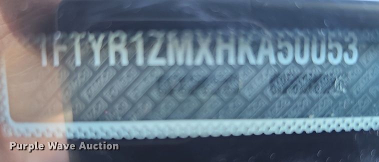 image for item MC9630 2017 Ford Transit 250  van