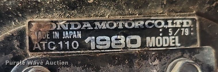 image for item MC9639 (2) Honda ATVs