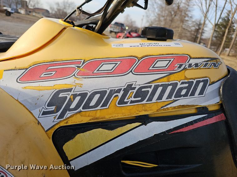 image for item MC9640 2004 Polaris Sportsman 600 Twin  ATV