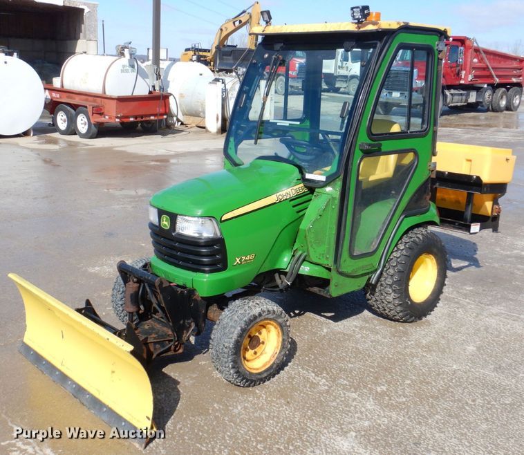 image for item MC9851 John Deere X748 Ultimate  lawn mower