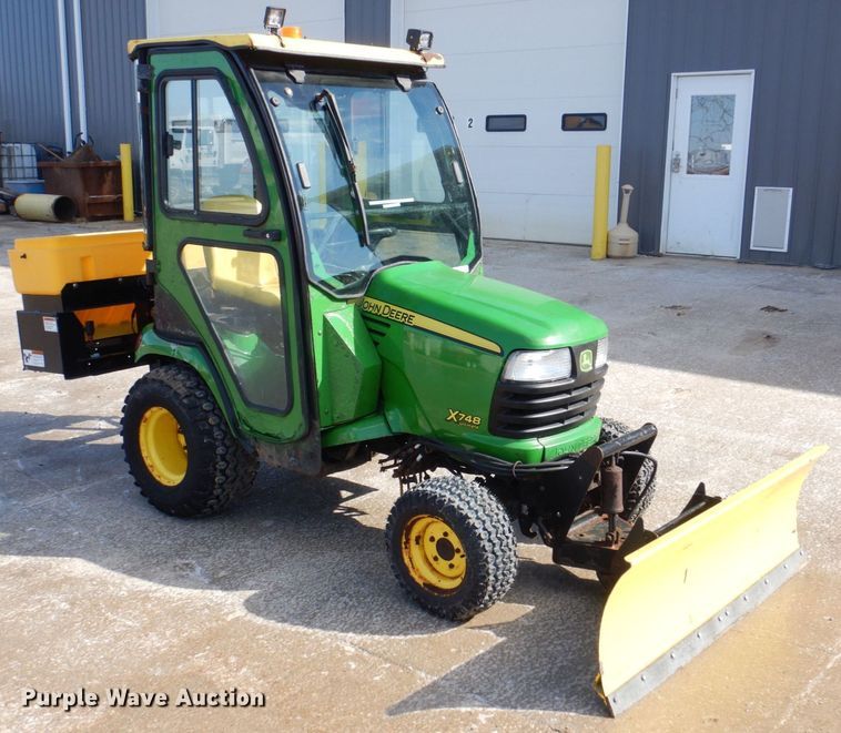 image for item MC9851 John Deere X748 Ultimate  lawn mower