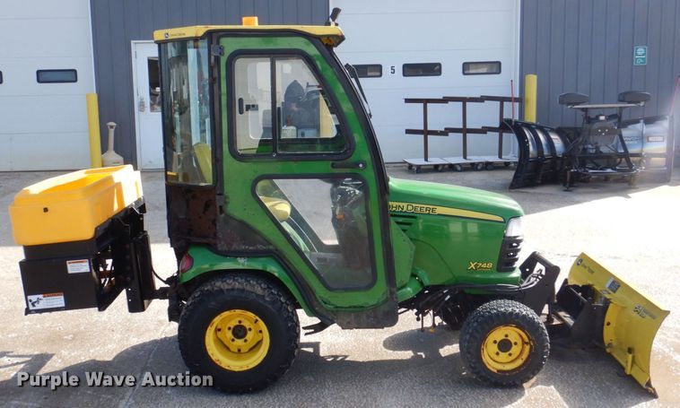 image for item MC9851 John Deere X748 Ultimate  lawn mower