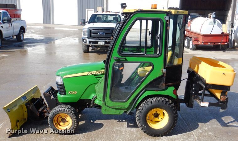 image for item MC9851 John Deere X748 Ultimate  lawn mower