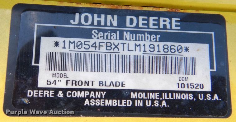 image for item MC9851 John Deere X748 Ultimate  lawn mower