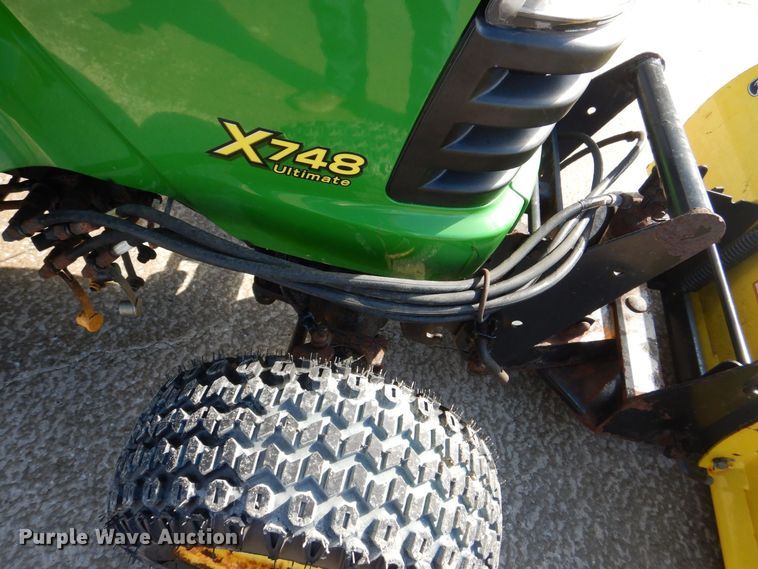 image for item MC9851 John Deere X748 Ultimate  lawn mower