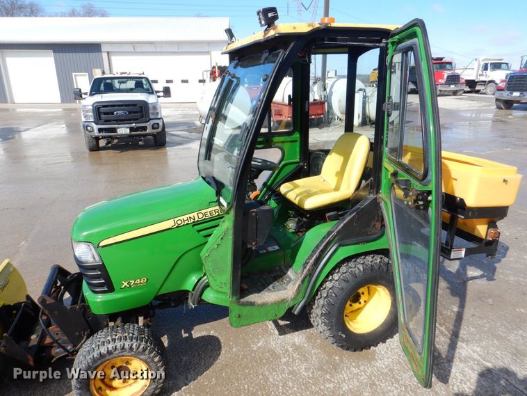 image for item MC9851 John Deere X748 Ultimate  lawn mower