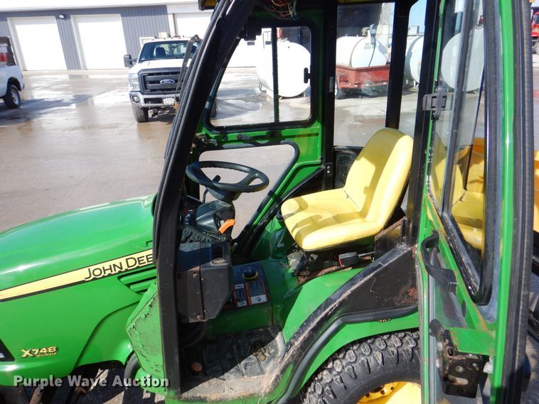 image for item MC9851 John Deere X748 Ultimate  lawn mower