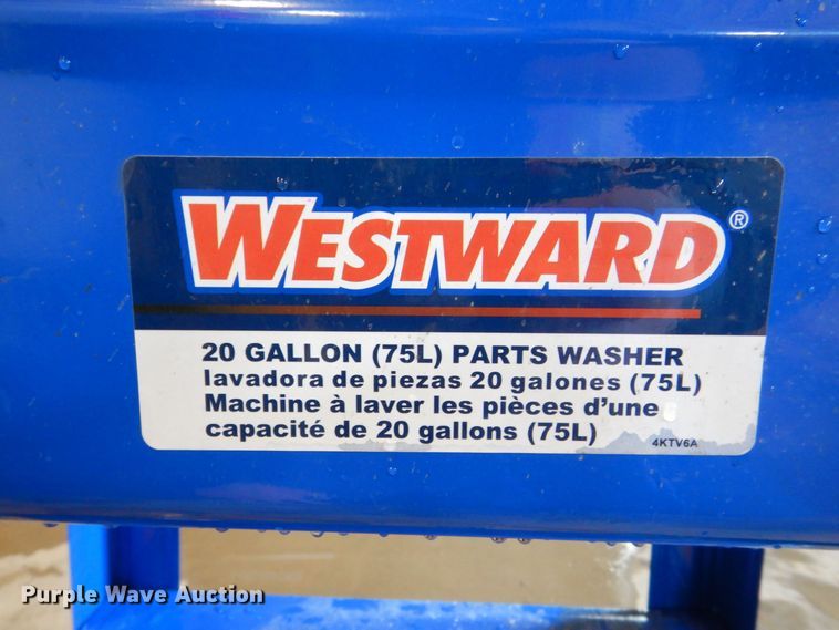 image for item MC9857 Westward  parts washer