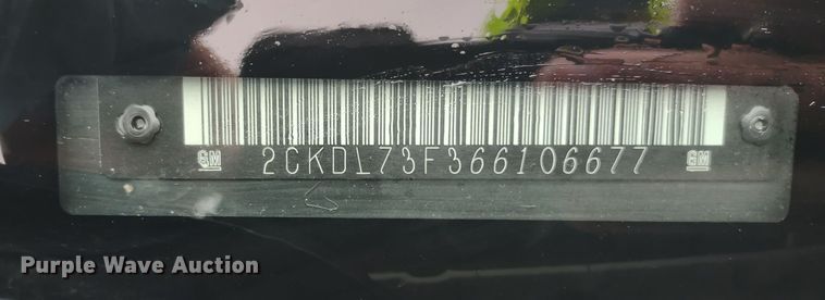 image for item MD9470 2006 Pontiac Torrent  SUV