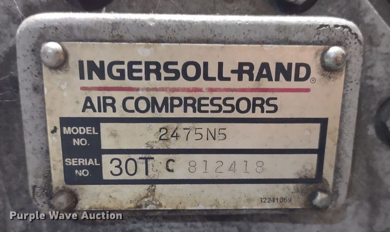 image for item MD9475 Ingersoll Rand 2475N5  air compressor