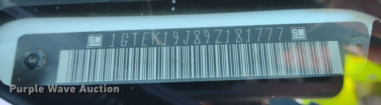 image for item MD9479 2009 GMC Sierra 1500  Ext. Cab pickup truck