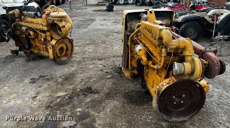 image for item MF9838 (2) Caterpillar engines