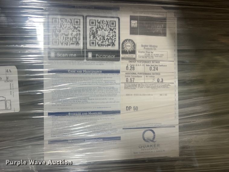 image for item MM9240 (20) Quaker windows