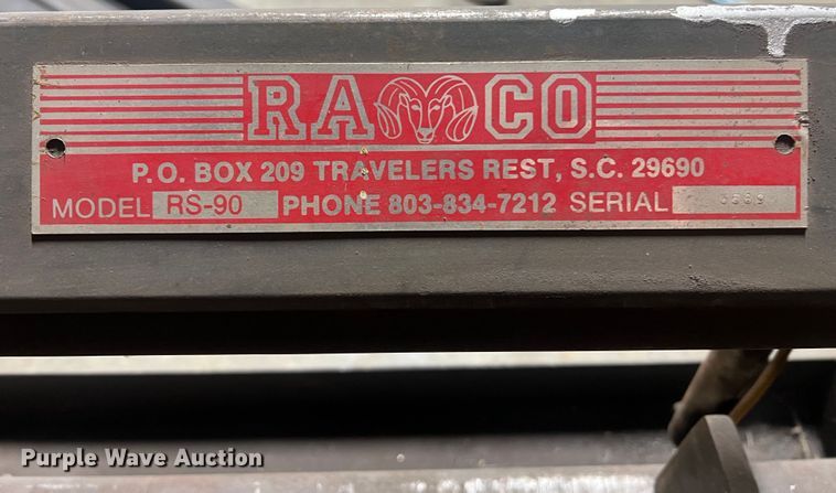 image for item MM9245 Ramco RS-90  metal bandsaw