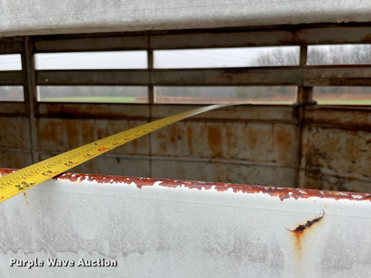 image for item MM9365 1995 4 Bar Ranch  livestock trailer