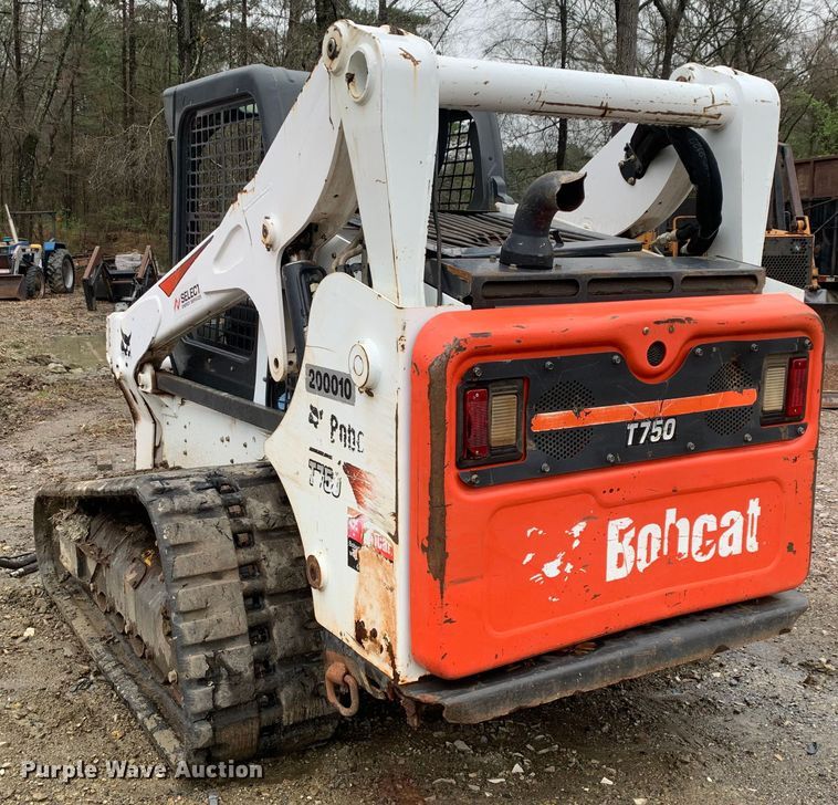 image for item MM9784 2017 Bobcat T750  tracked skid steer loader