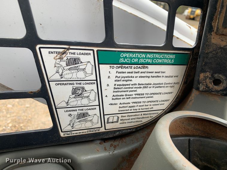 image for item MM9784 2017 Bobcat T750  tracked skid steer loader