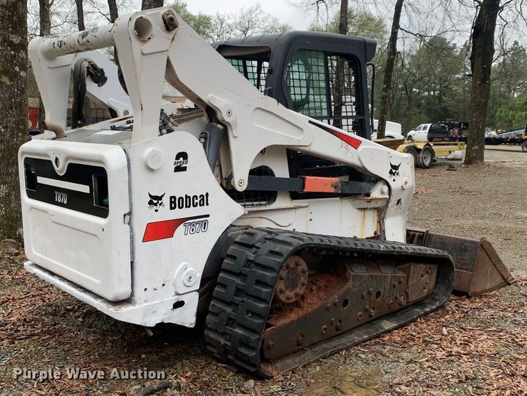 image for item MM9785 Bobcat T870  tracked skid steer loader