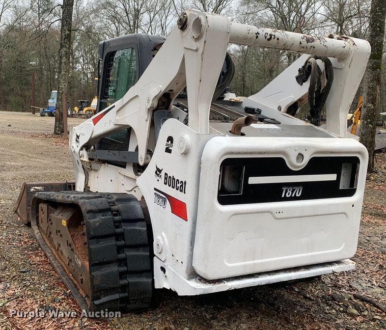 image for item MM9785 Bobcat T870  tracked skid steer loader