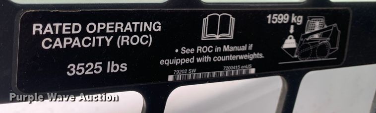 image for item MM9785 Bobcat T870  tracked skid steer loader