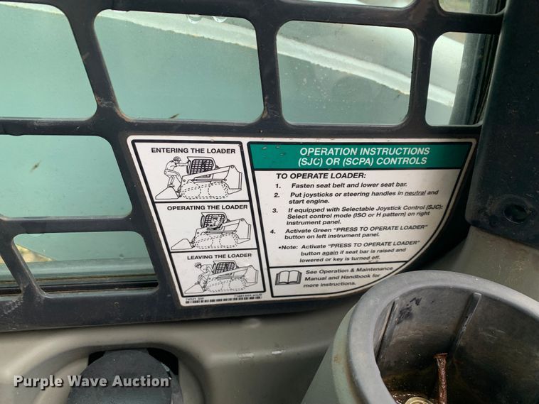 image for item MM9785 Bobcat T870  tracked skid steer loader